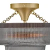 Oudry Ceiling Light - Smoke