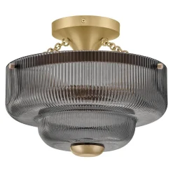 Oudry Ceiling Light - Smoke