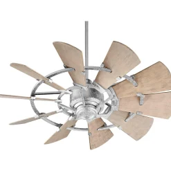 44" Outdoor Rustic Windmill Ceiling Fan