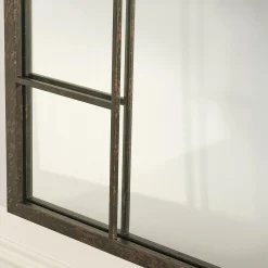 Oversized Arch Window Mirror