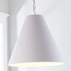 Oversized Cone Paper Shade Pendant