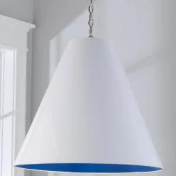 Oversized Cone Paper Shade Pendant