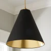 Paper Cone Pendant
