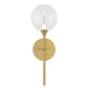 Pavane LED Bath Sconce - Clear