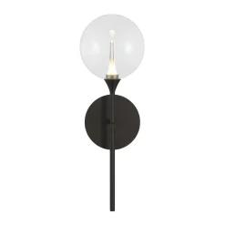 Pavane LED Bath Sconce - Clear
