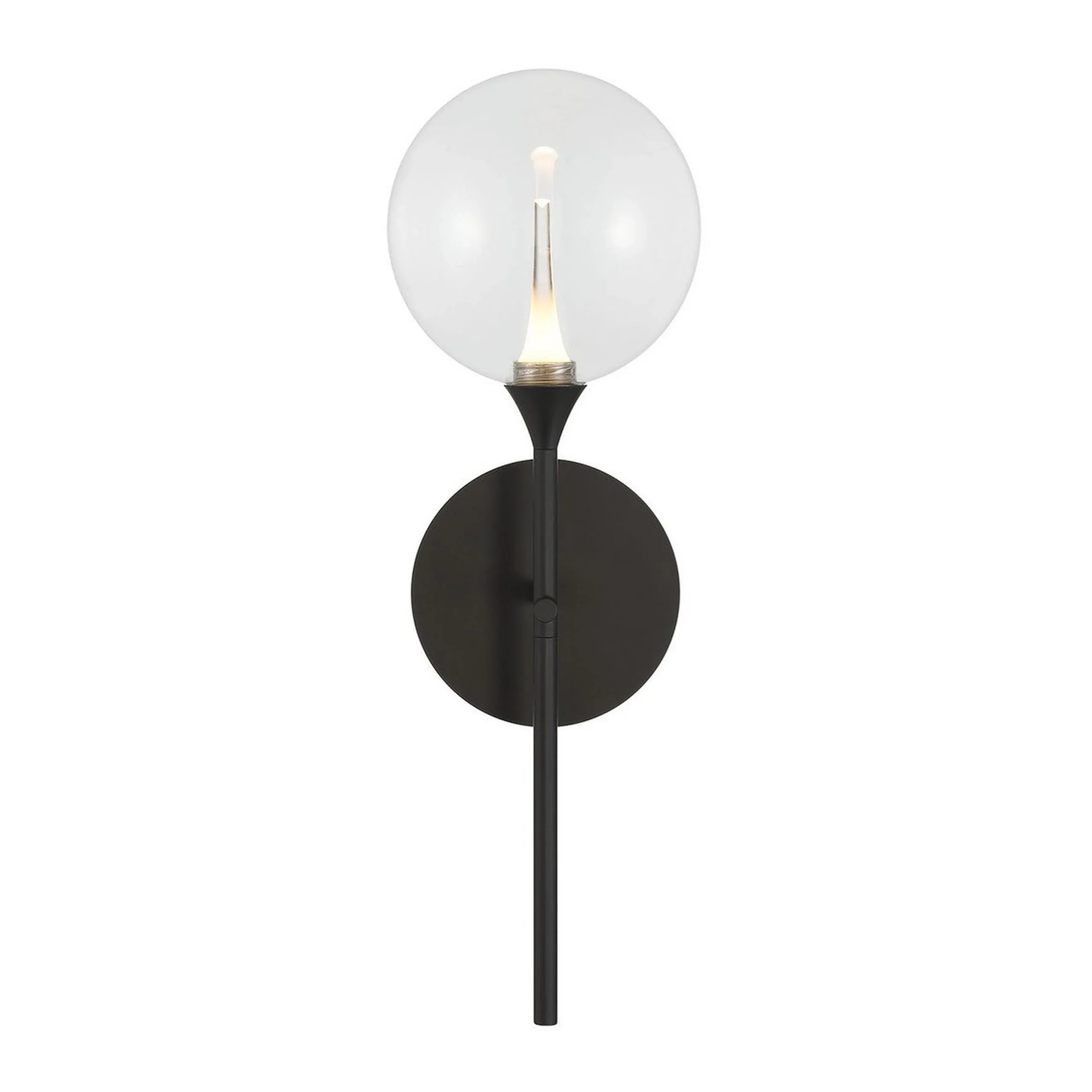 Pavane LED Bath Sconce - Clear