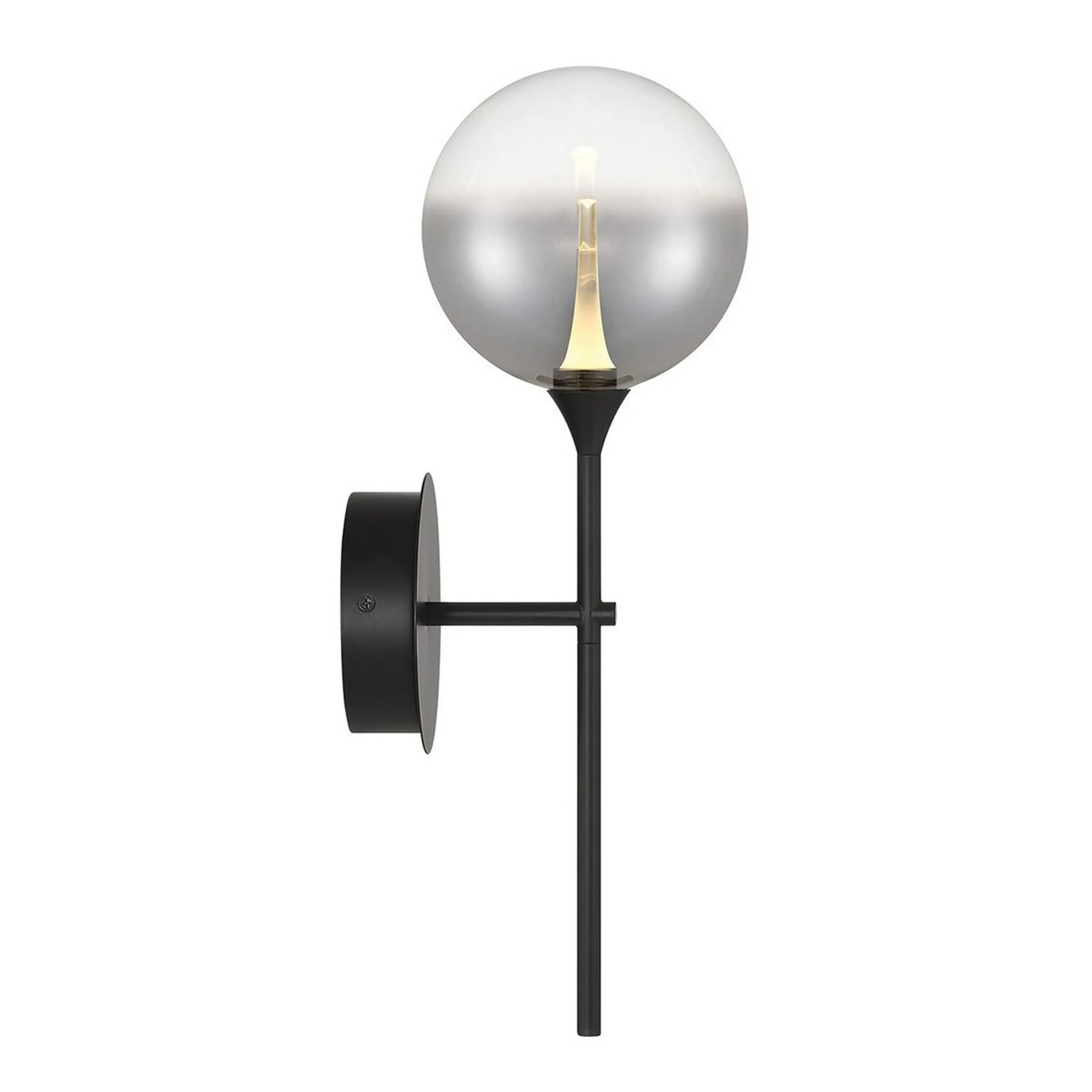 Pavane LED Bath Sconce - Smoke