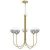 Pavane LED Chandelier - Smoke