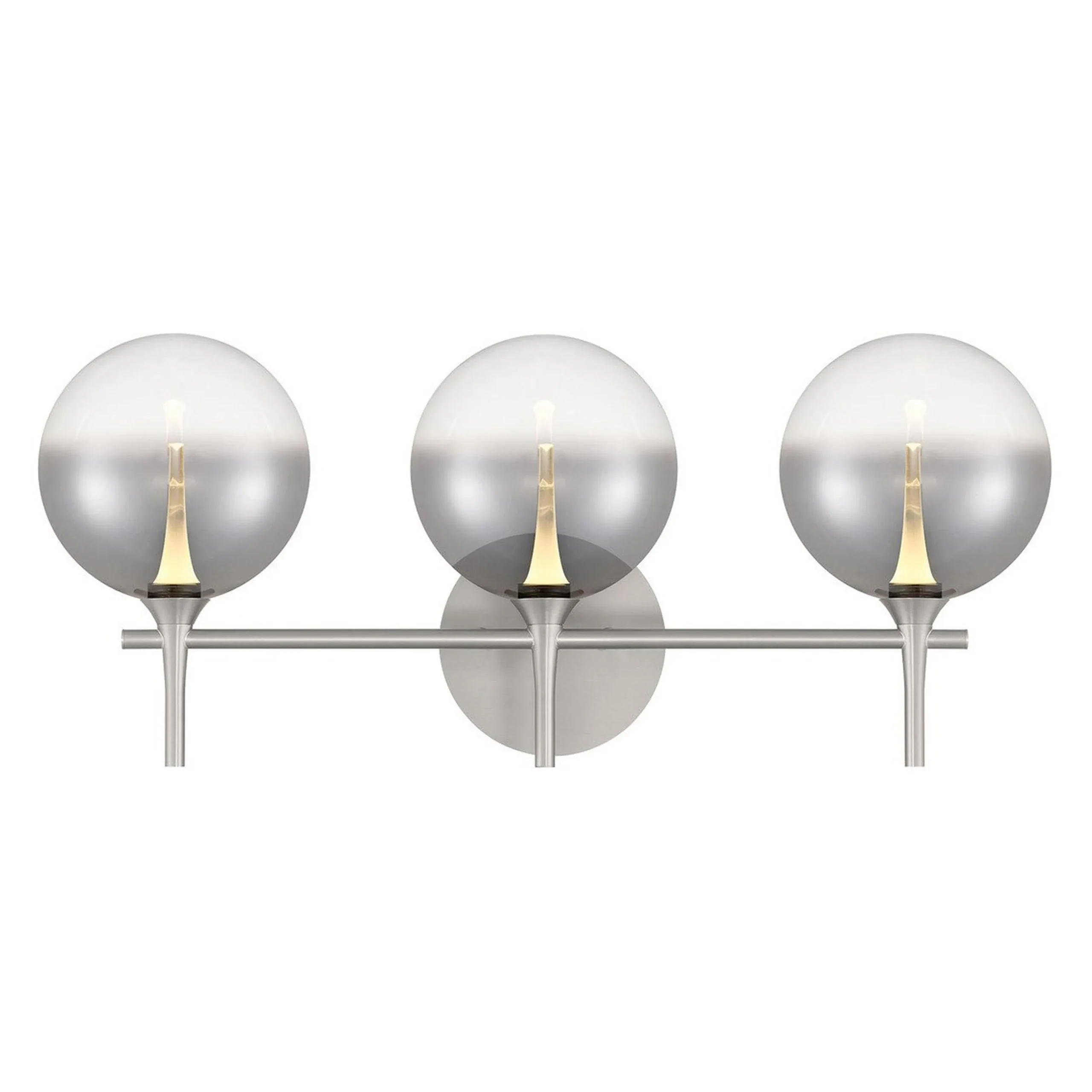 Pavane LED Vanity Light - 3 Light - Smoke
