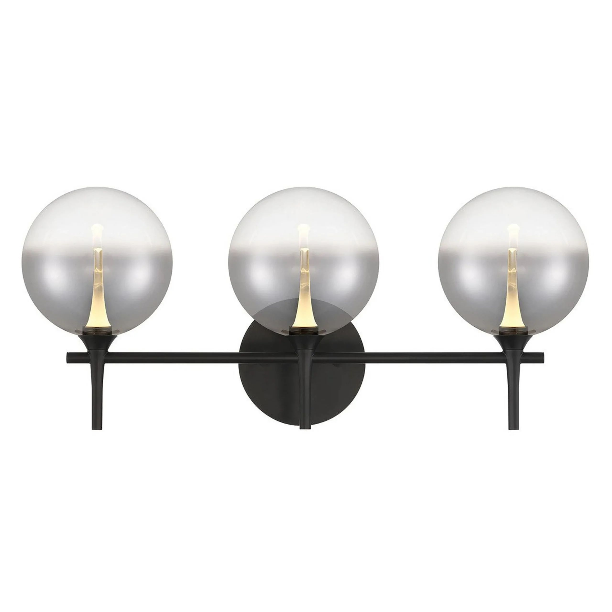 Pavane LED Vanity Light - 3 Light - Smoke