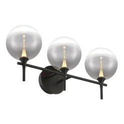 Pavane LED Vanity Light - 3 Light - Smoke