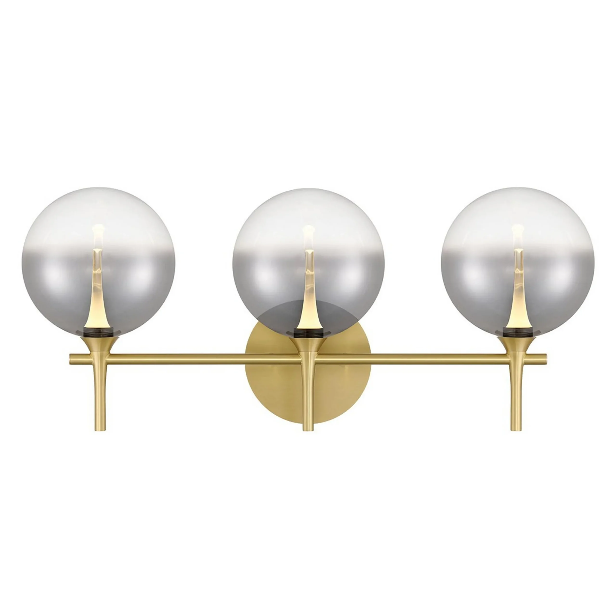 Pavane LED Vanity Light - 3 Light - Smoke