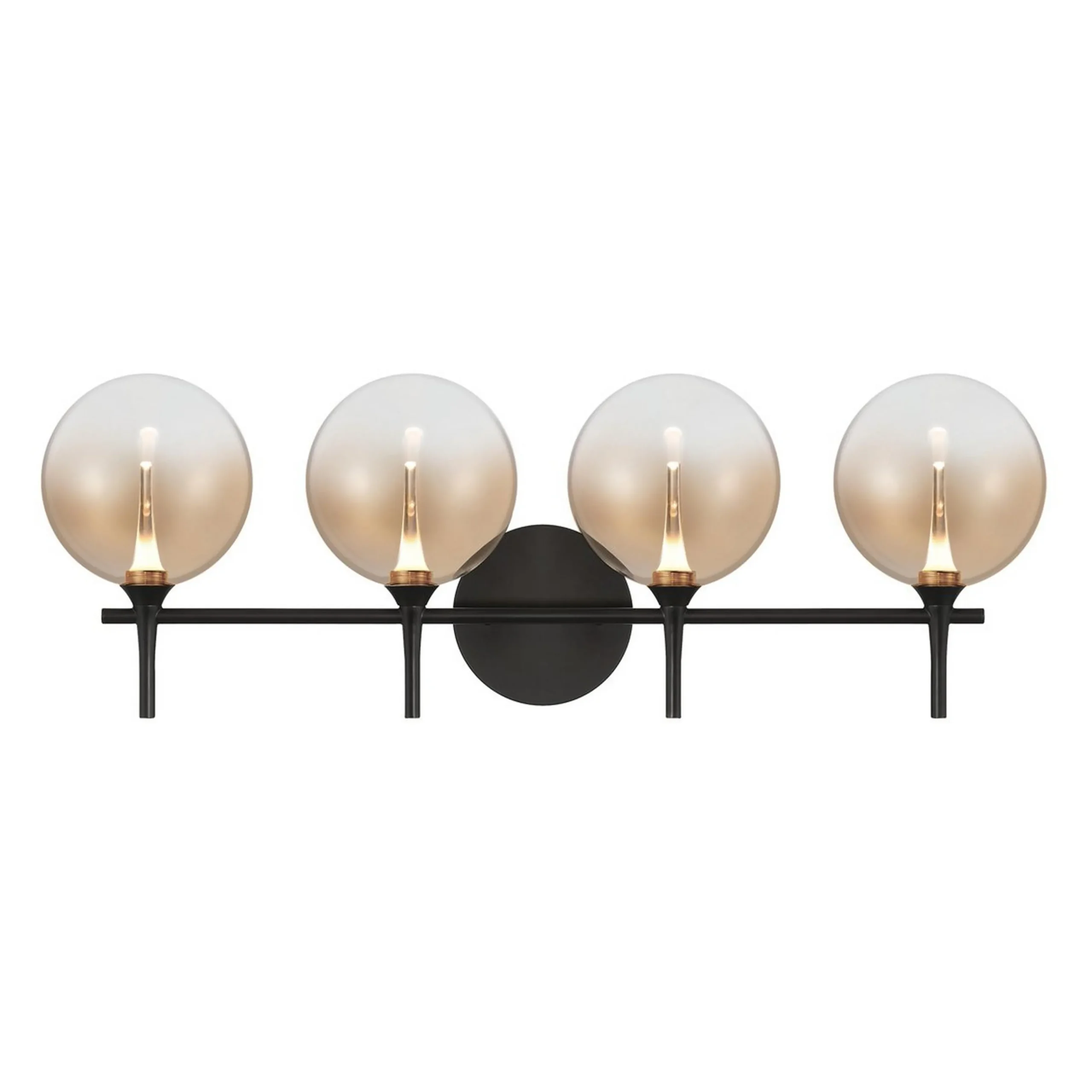 Pavane LED Vanity Light - 4 Light - Amber