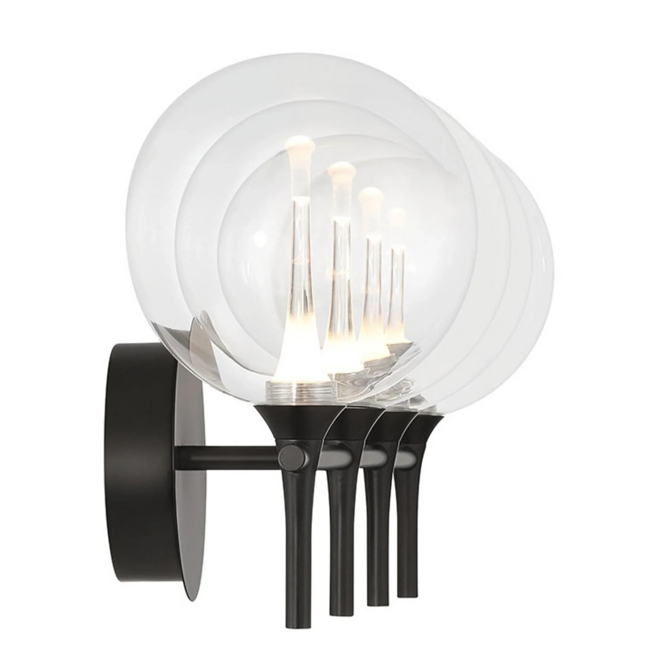 Pavane LED Vanity Light - 4 Light - Clear