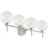 Pavane LED Vanity Light - 4 Light - Clear