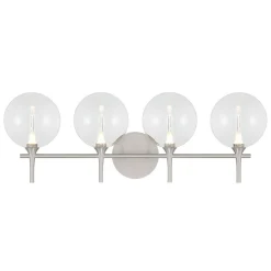 Pavane LED Vanity Light - 4 Light - Clear