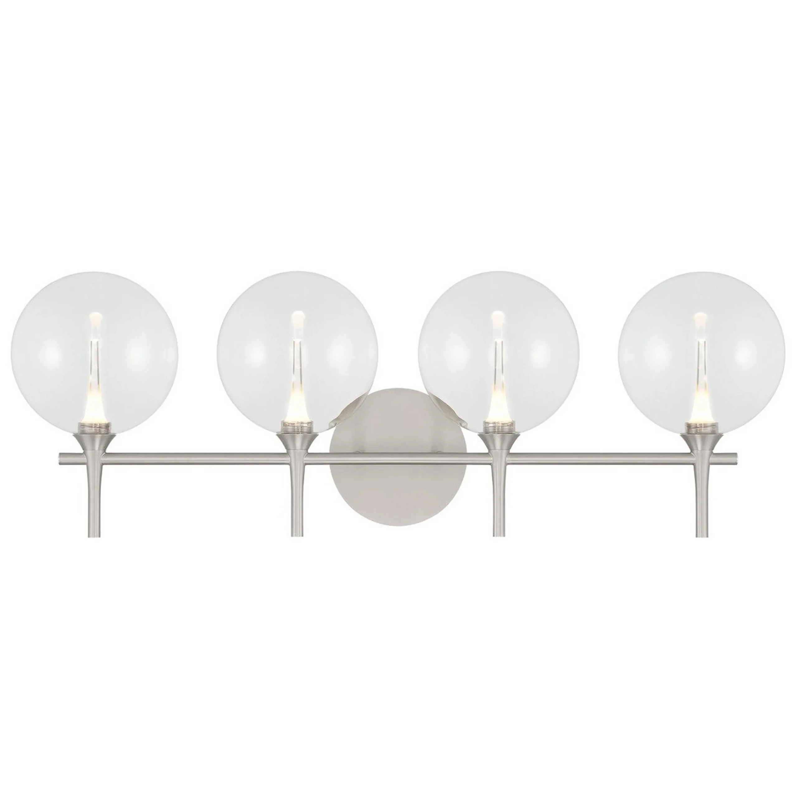 Pavane LED Vanity Light - 4 Light - Clear
