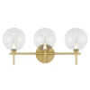 Pavane LED Vanity Light - 3 Light - Clear