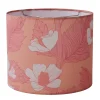12" Peach Blossom Rolled Edge Shade