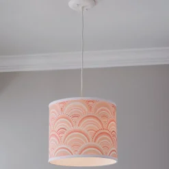 Peach Rainbow Shade Pendant