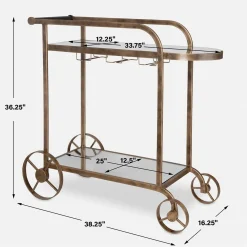 Penny Bar Cart