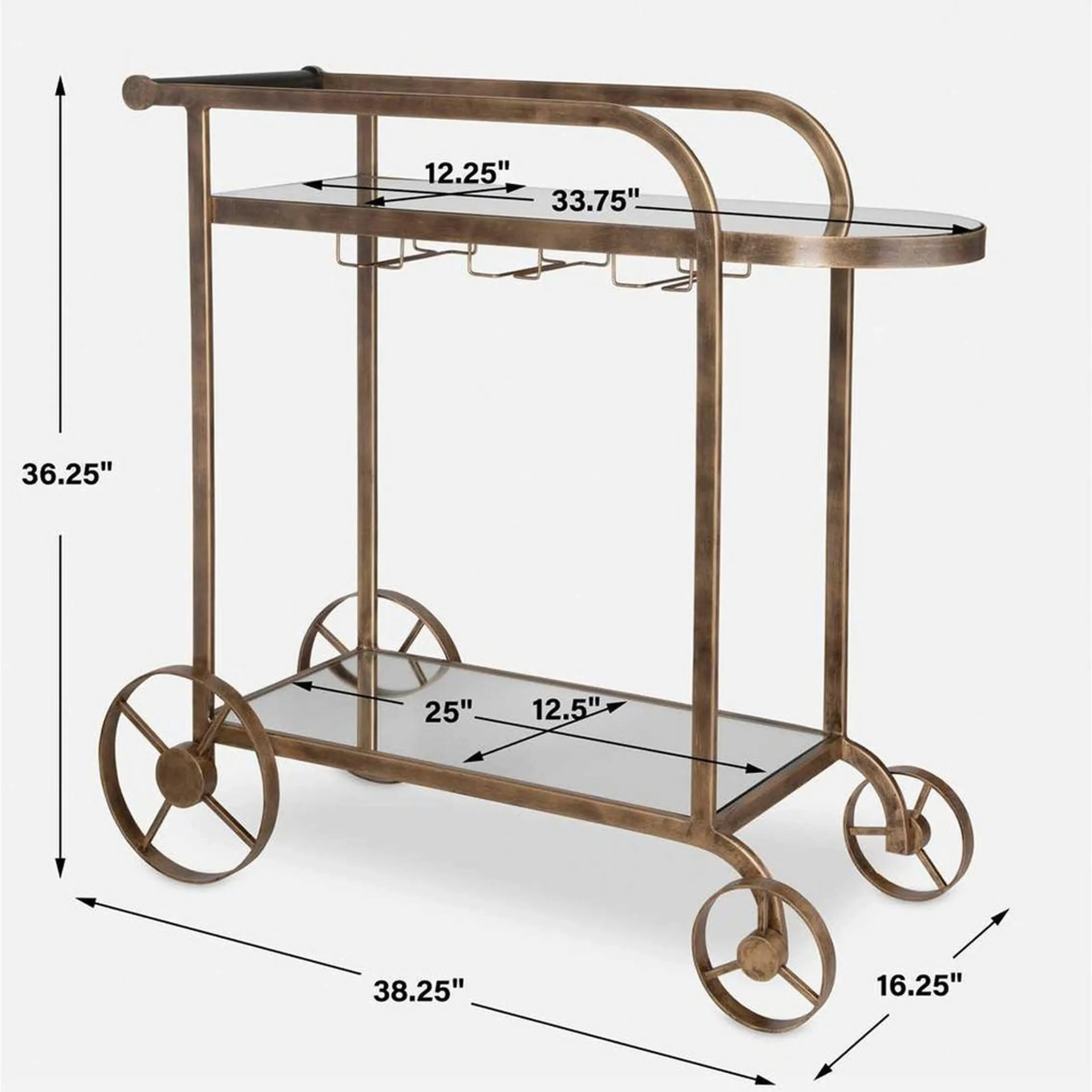 Penny Bar Cart