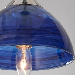 Petite Flared Glass Pendant