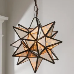 Petite Moravian Star Pendant