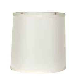 14" Pongee Fabric Cylinder Lamp Shade