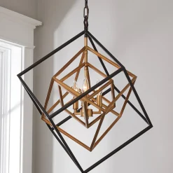 Prismatic Cubed Chandelier - 3 Light