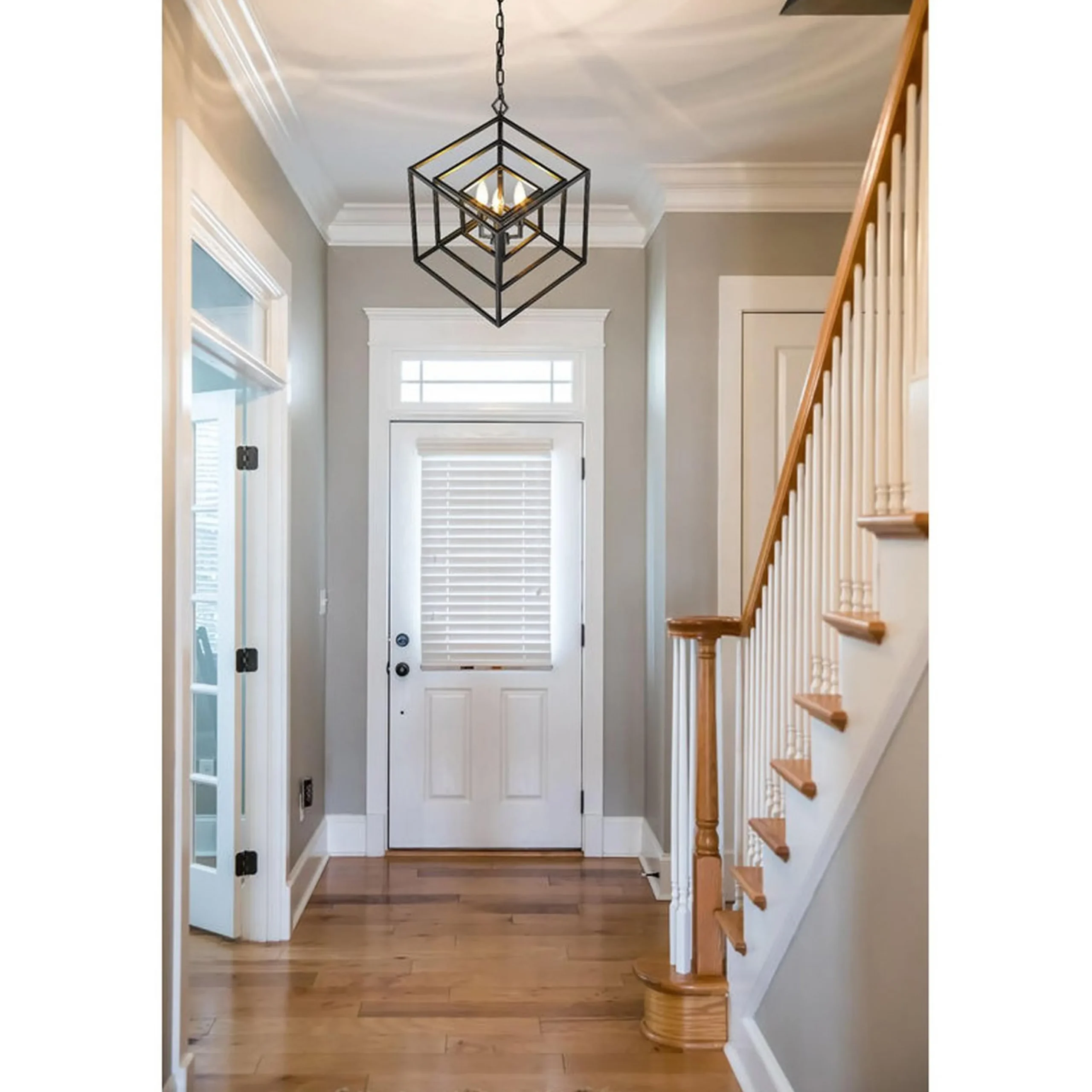 Prismatic Cubed Chandelier - 3 Light