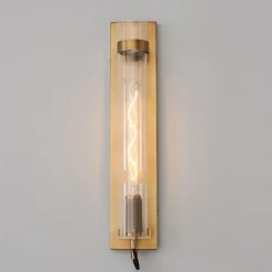 Pronged Sconce - Large - Clear