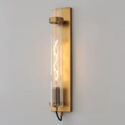 Pronged Sconce - Large - Clear