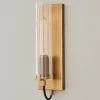 Pronged Sconce - Small - Clear