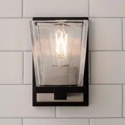 Quadratic Bath Sconce