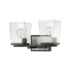 Quadratic Vanity Light - 2 Light