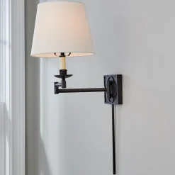 Quatrefoil Medallion Swing Arm