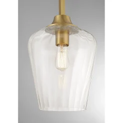 Quiana Fluted Glass Pendant