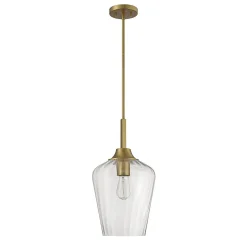 Quiana Fluted Glass Pendant