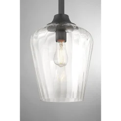 Quiana Fluted Glass Pendant