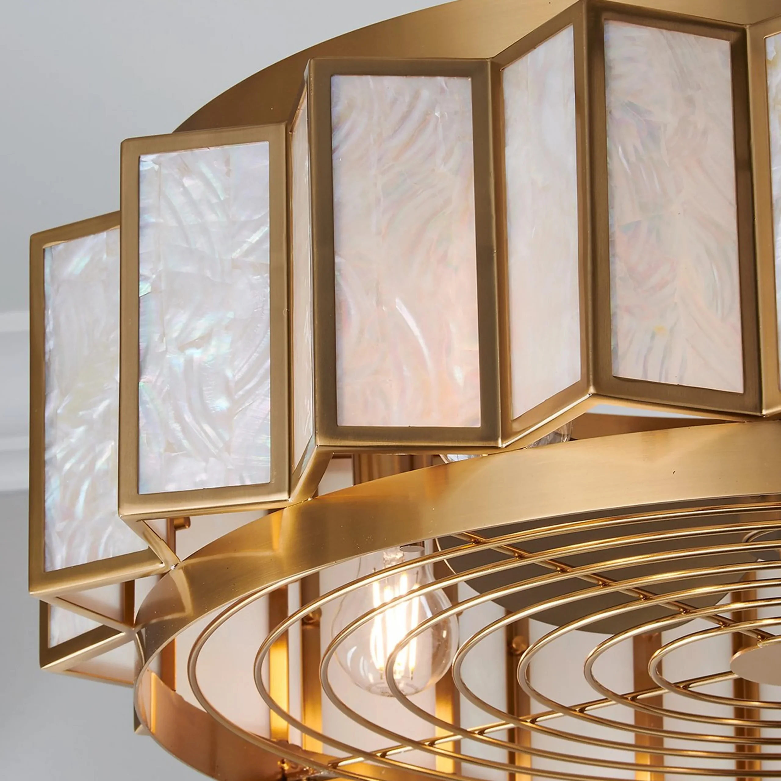 28" Ranciere Ceiling Fandelier
