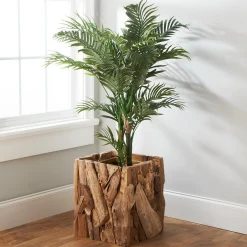 Reclaimed Teak End Table