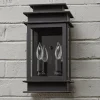 Rectangular Step Outdoor Sconce - Medium