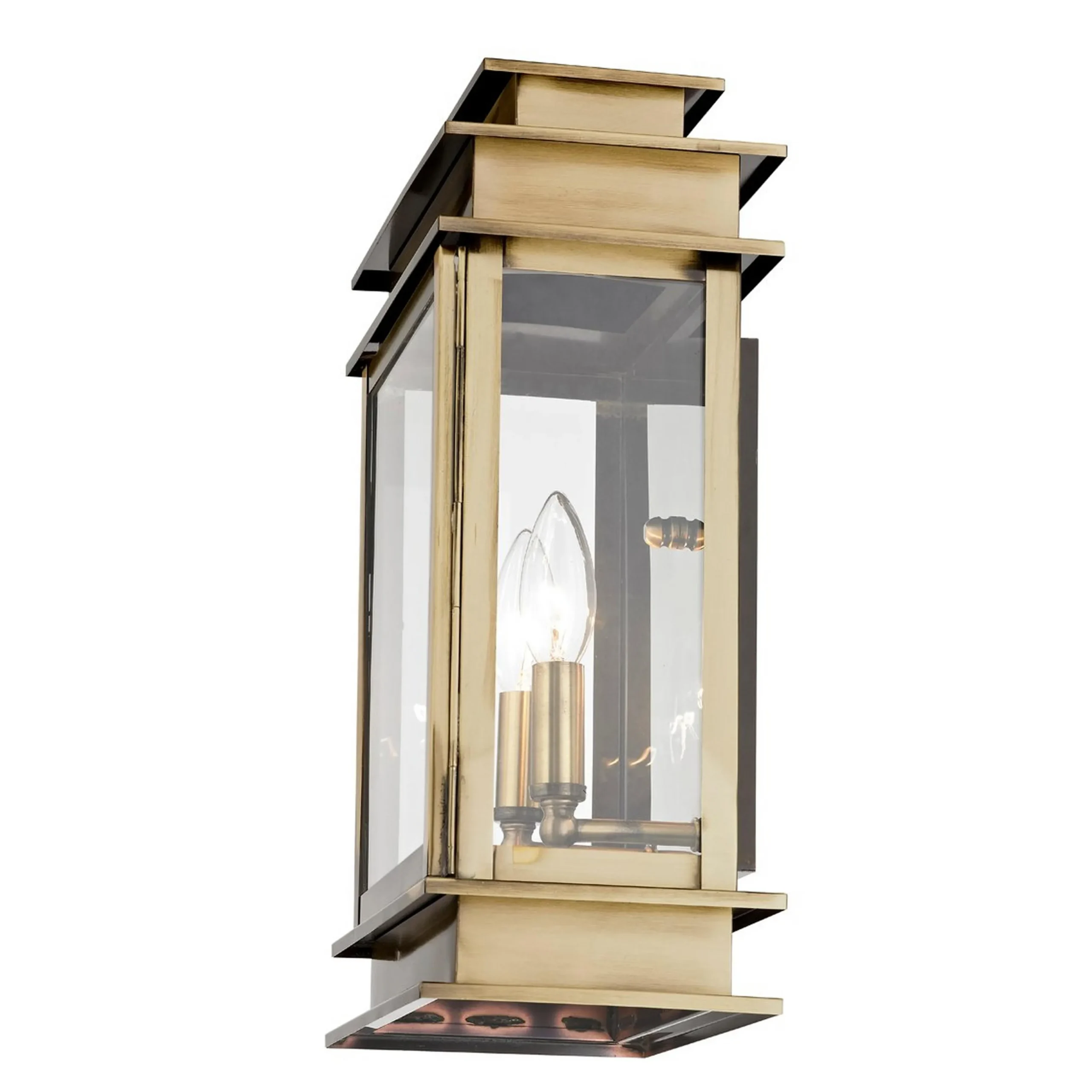Rectangular Step Outdoor Sconce - Large