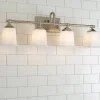 Refined Classic Vanity Light - 4 Light - Opal Glass