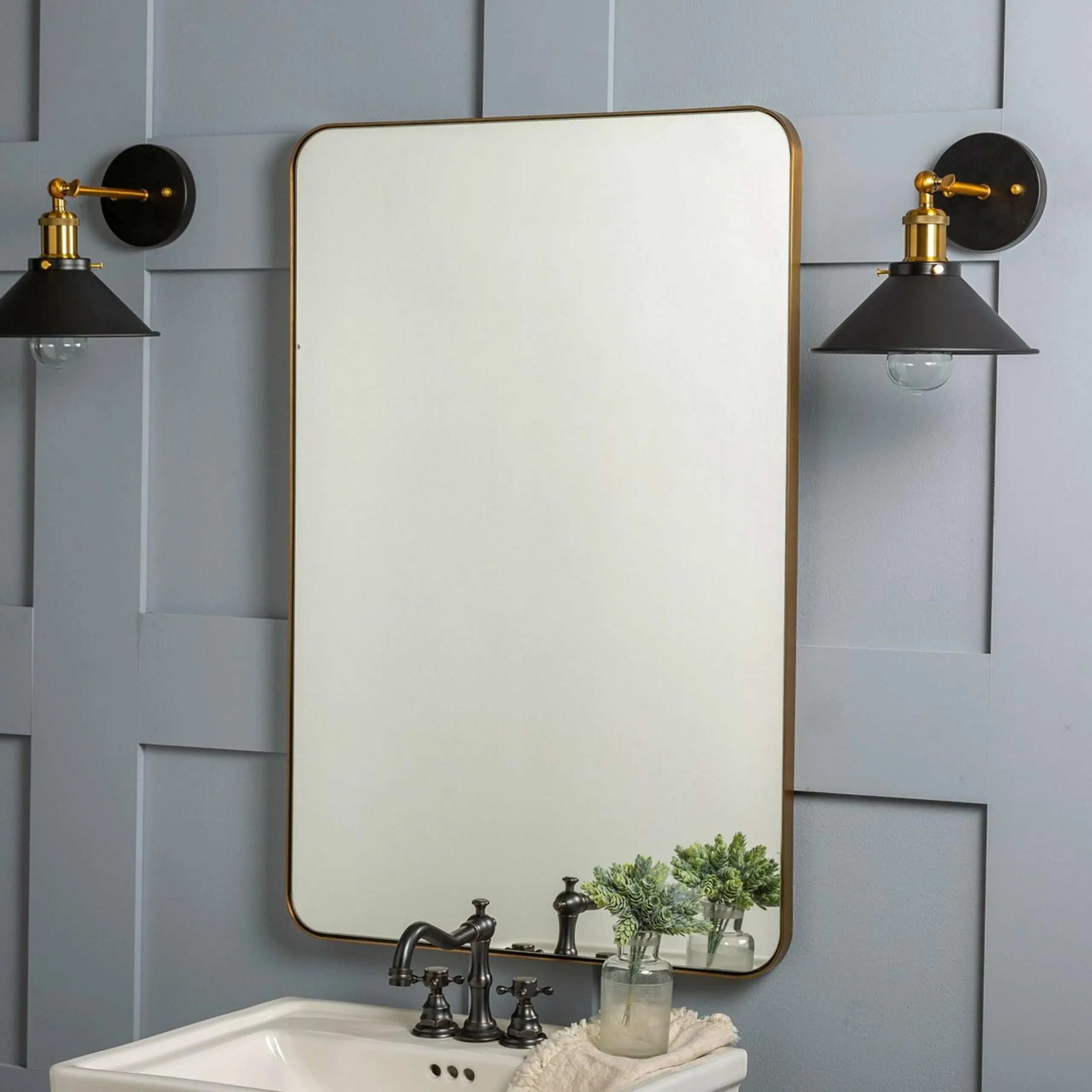 Refreshingly Rectangular Mirror