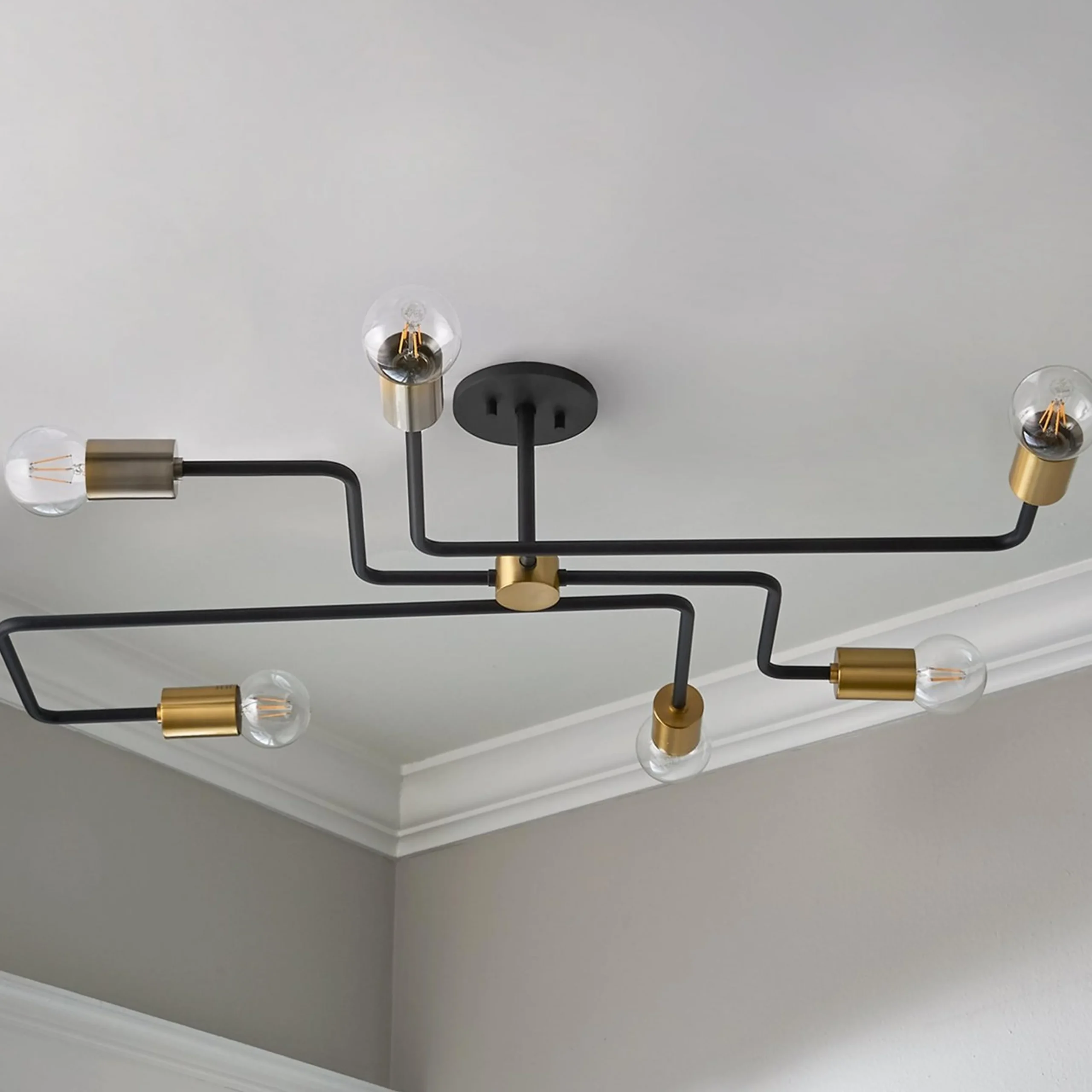 Replicas Semi-Flush Ceiling Light - Small