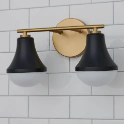 Rockford Retro Vanity Light - 2 Light