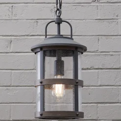 Rugged River Hanging Outdoor Lantern