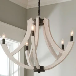 Rustic Brolly Chandelier